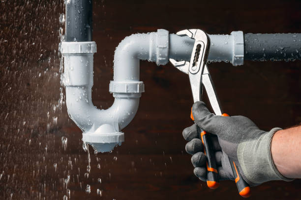 Professional Plumbing technician working in Cortland, NY